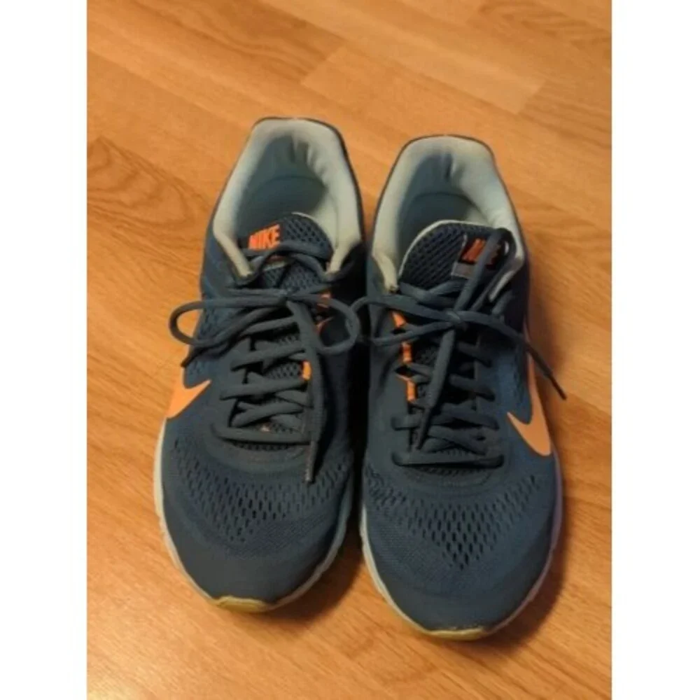 Nike Zoom Structure 17 Running Shoes Womens 9.5 Green Orange 615588-380